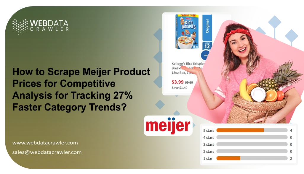 How to Scrape Meijer Product Prices for Competitive Analysis for Tracking 27% Faster Category Trends?