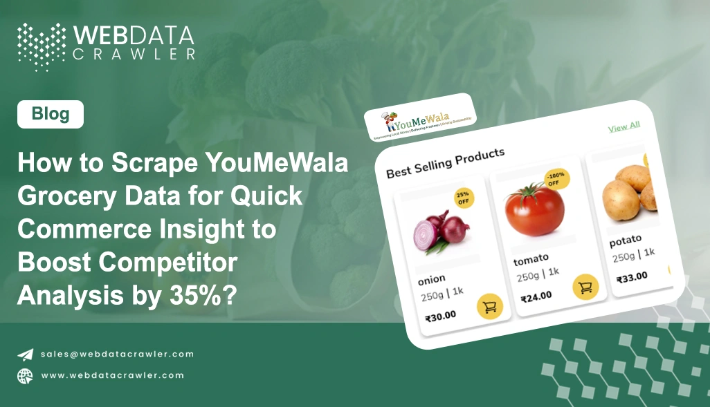 Scrape YouMeWala Grocery Data for Quick Commerce Insight