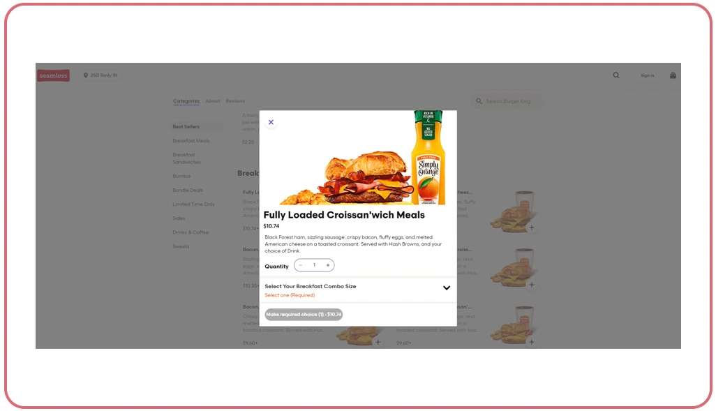 Challenges in Scraping Seamless Restaurant Data