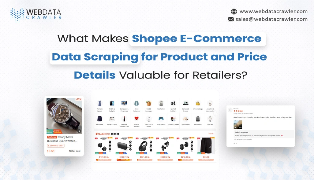 Shopee E-Commerce Data Scraping for Product and Price Details