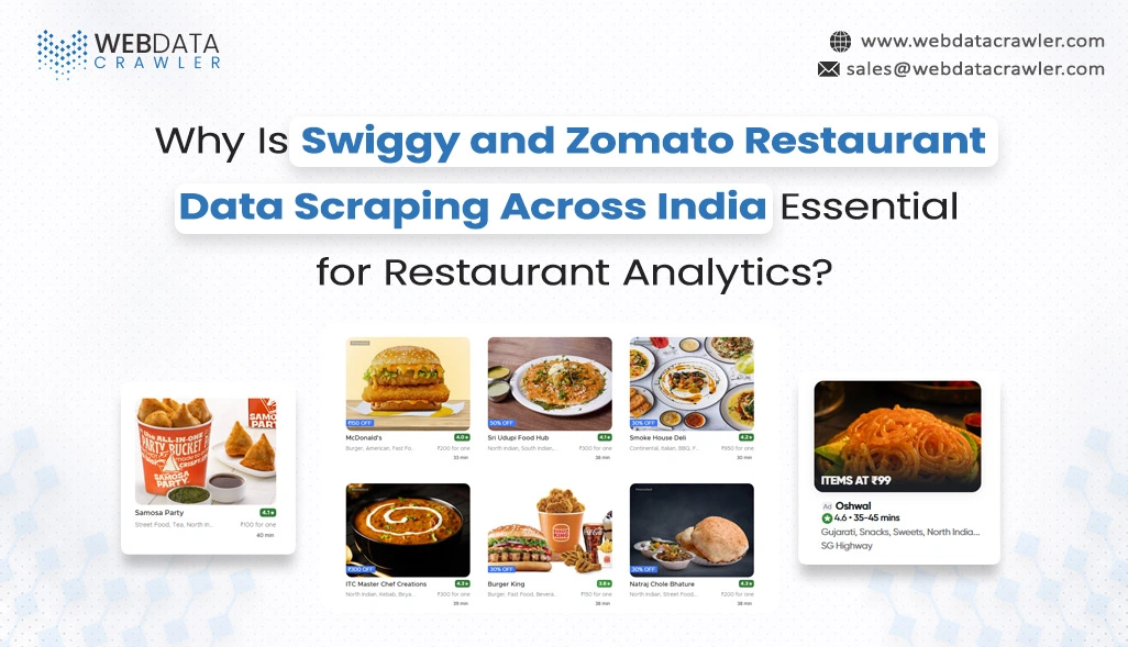 Why Is Swiggy and Zomato Restaurant Data Scraping Across India Essential for Restaurant Analytics?