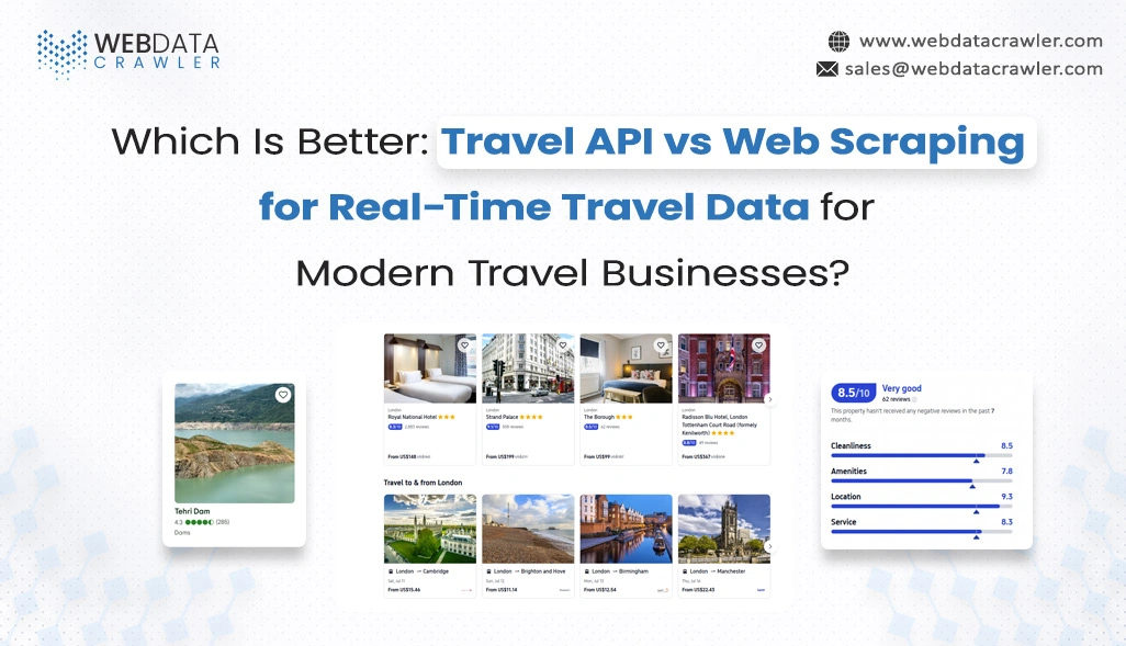 Which Is Better: Travel API vs Web Scraping for Real-Time Travel Data for Modern Travel Businesses?