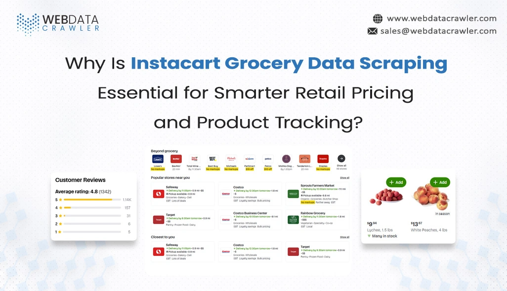 Why Is Instacart Grocery Data Scraping Essential for Smarter Retail Pricing and Product Tracking?