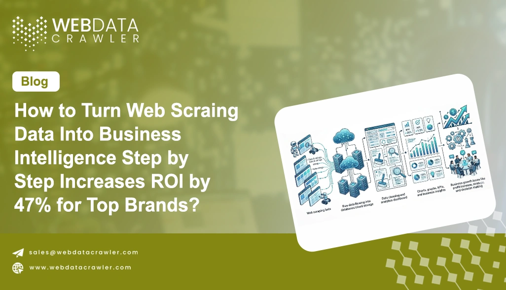 How to Turn Web Scraping Data Into Business Intelligence Step by Step Increases ROI by 47% for Top Brands?