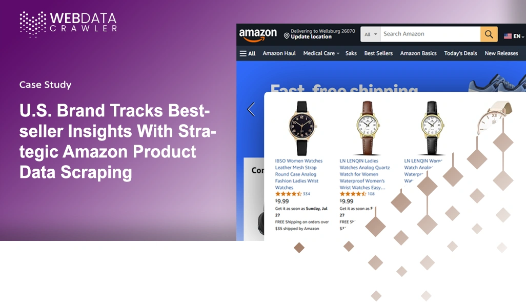 U.S. Brand Tracks Bestseller Insights With Strategic Amazon Product Data Scraping U.S. Brand Tracks Bestseller Insights With Strategic Amazon Product Data Scraping