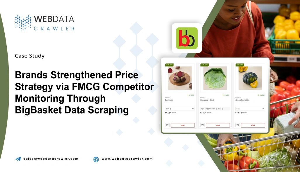 Brands Strengthened Price Strategy via FMCG Competitor Monitoring Through BigBasket Data Scraping