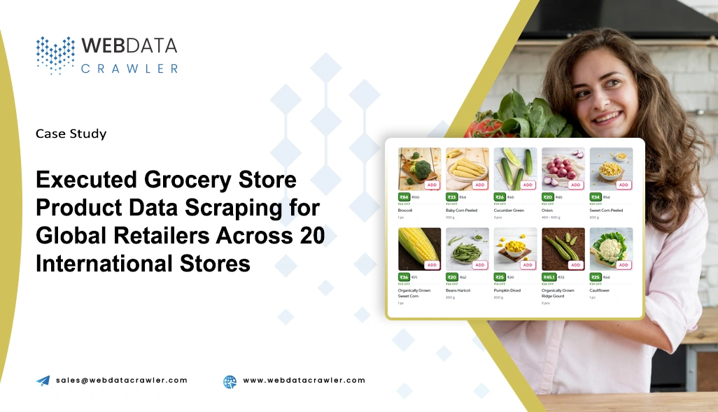 Executed Grocery Store Product Data Scraping for Global Retailers Across 20 International Stores