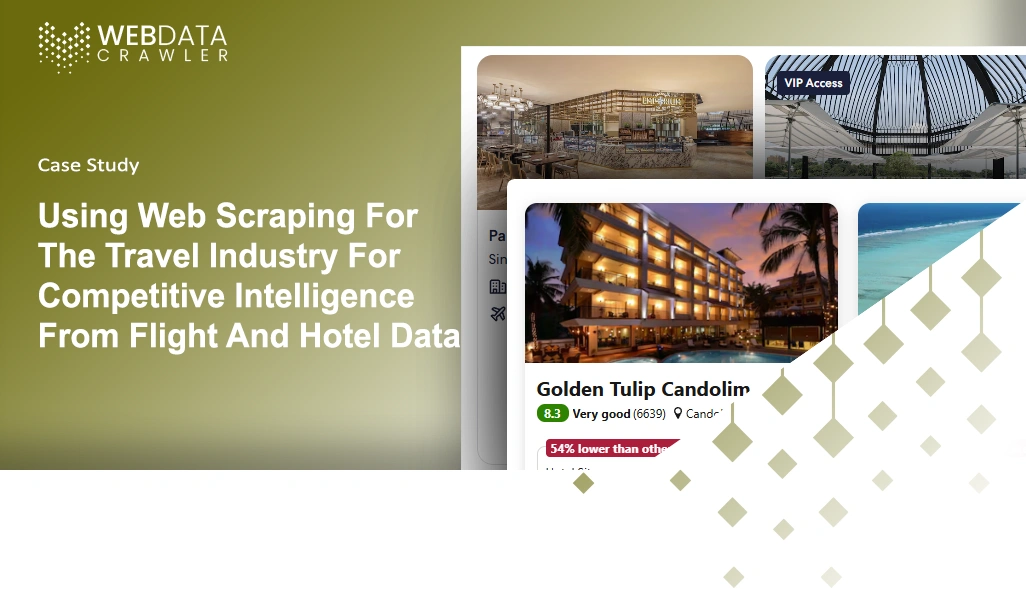 Using Web Scraping For The Travel Industry For Competitive Intelligence From Flight And Hotel Data Using Web Scraping For The Travel Industry For Competitive Intelligence From Flight And Hotel Data