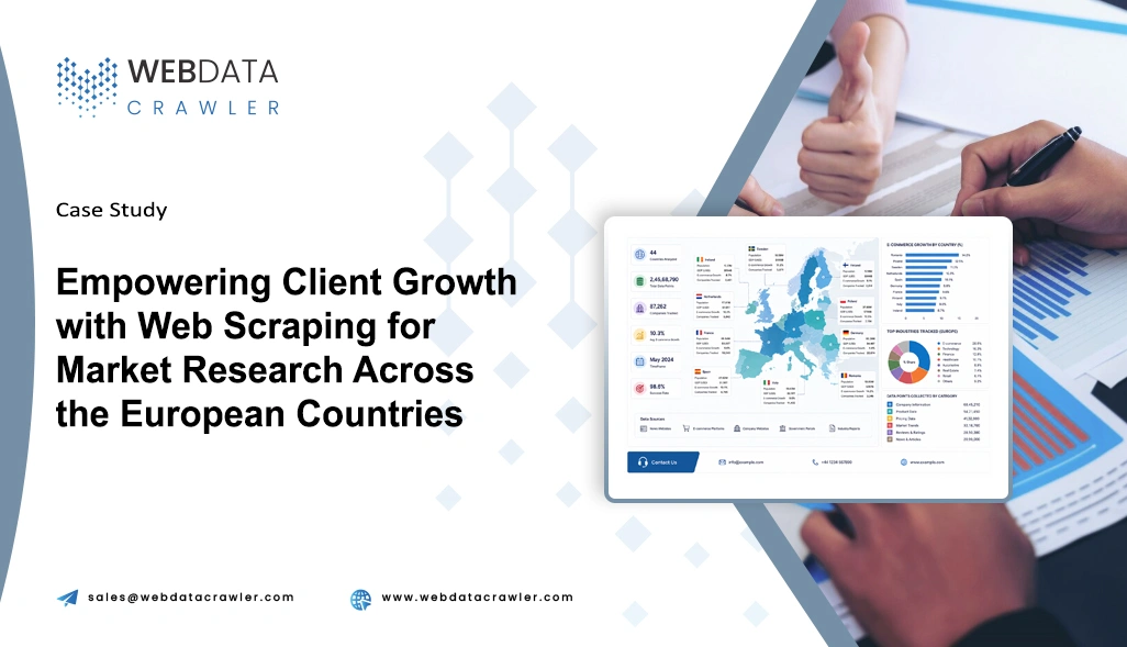  Empowering Client Growth with Web Scraping for Market Research Across the European Countries